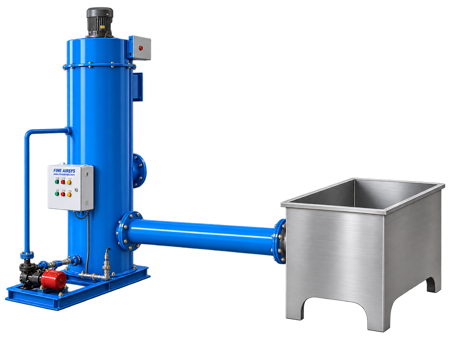Wet Scrubber with Filter Cleaning Booth